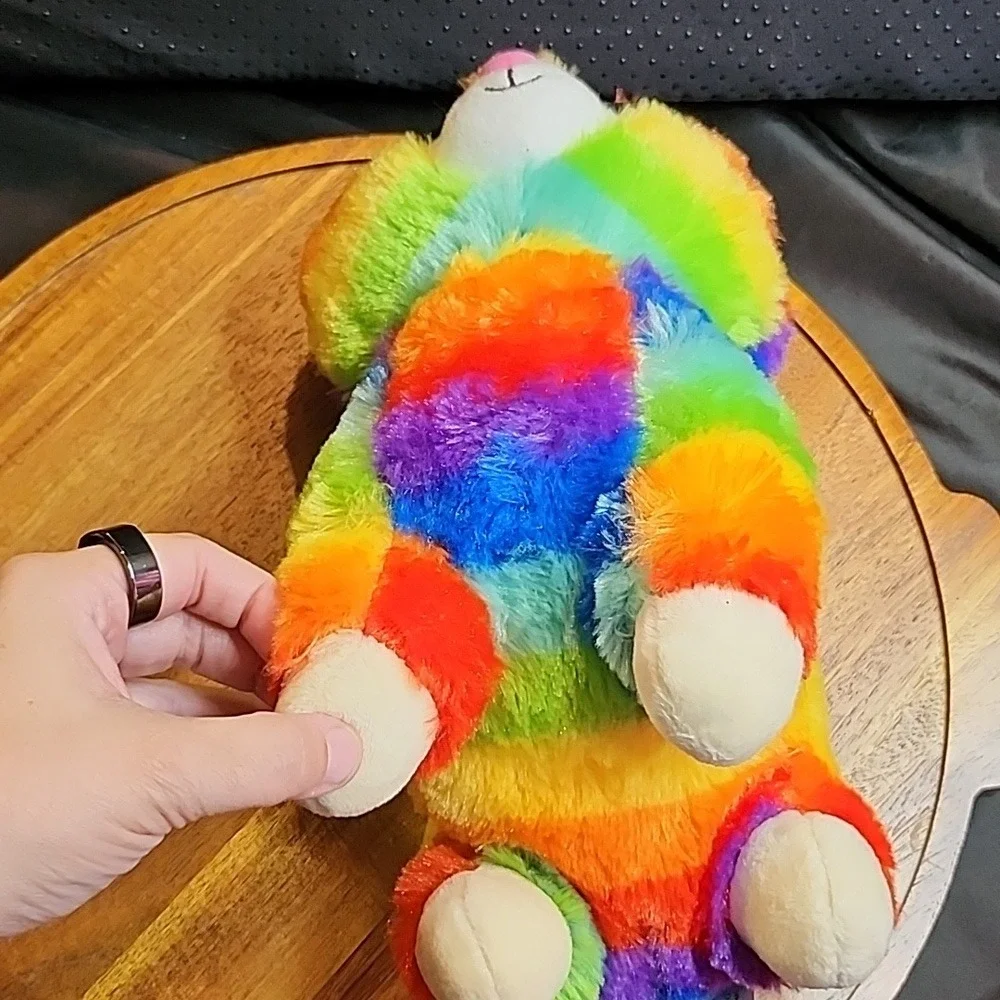 Spark Bright Eye Rainbow Llama Plush,‎ 9